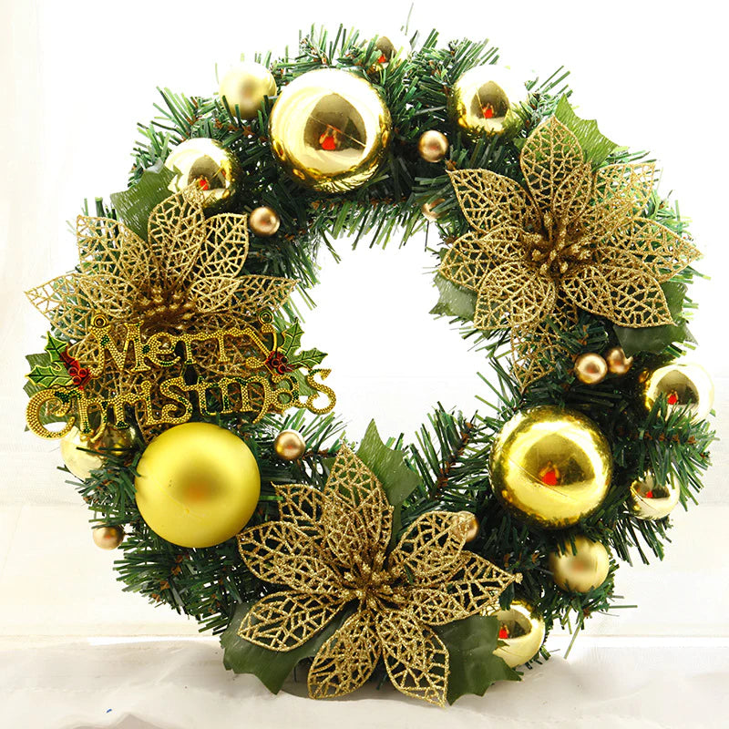 Christmas Decorations Christmas Wreath Home Decor for Home Garden Decorations Mall Door Decoration