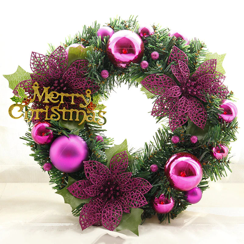 Christmas Decorations Christmas Wreath Home Decor for Home Garden Decorations Mall Door Decoration